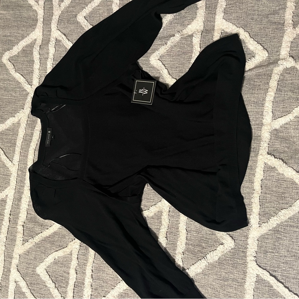 Chic Black Women's Sweater by Ryan Wilde